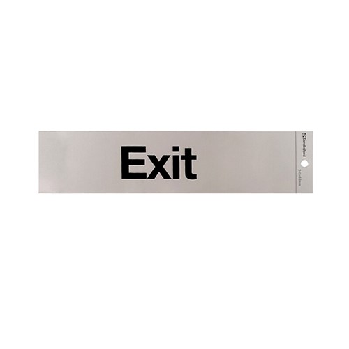 SANDLEFORD SIGNS SELF ADHESIVE 245x58 Exit
